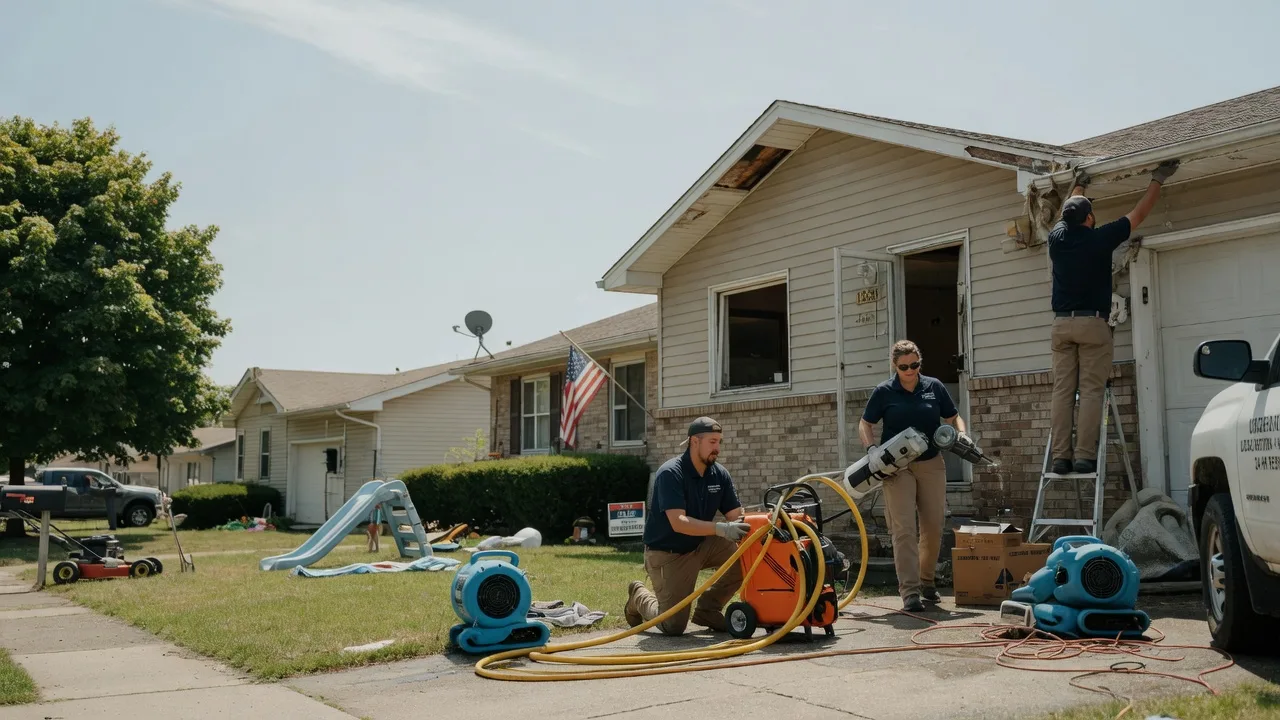 Water Damage Restoration in Covington, MI near me